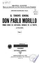 El Teniente General Don Pablo Morillo