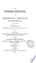 El tesoro español, ó biblioteca portatíl española; extr. con notas, por A.L. Josse. 2 tom. [each in 2 pt.].