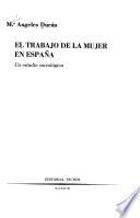 El trabajo de la mujer en España