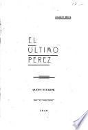 El último Pérez