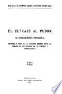 El ultraje al pudor