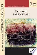 El voto particular