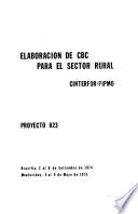 Elaboración de CBC para el sector rural