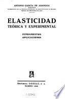 Elasticidad teórica y experimental