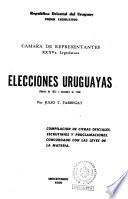 Elecciones uruguayas: Febrero de 1925 a Noviembre de 1946