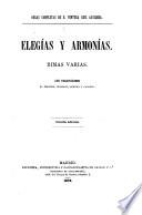 Elegías y armonías