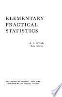 Elementary Practical Statistics