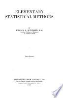 Elementary Statistical Methods