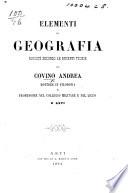 Elementi di geografia esposti secondo le recenti teorie