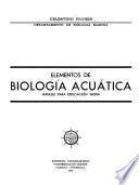 Elementos de biología acuática