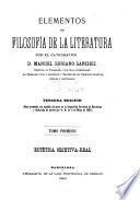Elementos de filosofía de la literatura: Estética objetiva-real