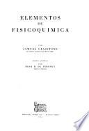 Elementos de Físicoquímíca
