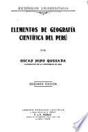 Elementos de geografía científica del Perú