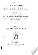 Elementos de geometria, con notas
