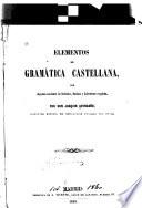 Elementos de gramática castellana