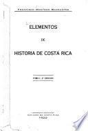 Elementos de historia de Costa Rica