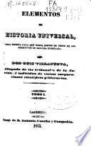 Elementos de historia universal