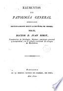 Elementos de patología general