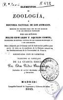 Elementos de Zoologia o Historia natural de los animales