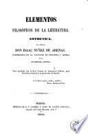Elementos filosóficos de la literatura