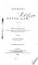 Elements of the Civil Law