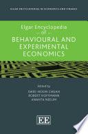 Elgar Encyclopedia of Behavioural and Experimental Economics
