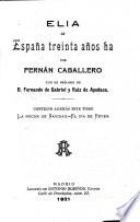 Elia o España treinta años ha