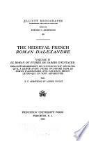Elliott Monographs in the Romance Languages and Literatures