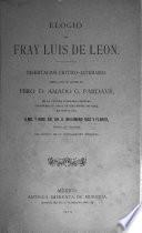 Elogio de Fray Luis de León