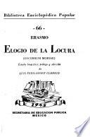 Elogio de la locura (Encomium moriae)