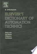 Elsevier's Dictionary of Automation Technics