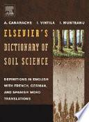 Elsevier's Dictionary of Soil Science