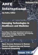 Emerging Technologies in Healthcare and Medicine