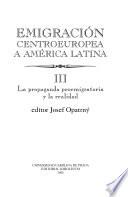 Emigración centroeuropea a América Latina