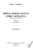 Emilia Pardo Bazán como novelista