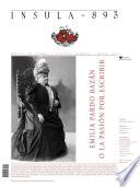 Emilia Pardo Bazán o la pasión por escribir (Ínsula n° 893, mayo de 2021)