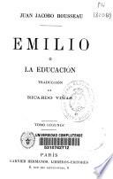 Emilio o la educación