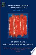 Emotions and Organizational Governance