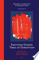 Emotions During Times of Disruption