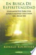 En busca de espiritualidad