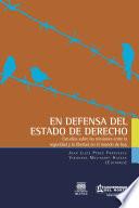 En defensa del estado de derecho