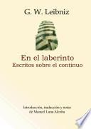 En el Laberinto: Escritos Sobre el Continuo