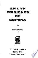 En las prisiones de España
