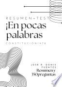 ¡En pocas palabras! Constitución de 1978