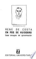 En pos de Huidobro