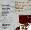 En torno a Rodríguez Marín