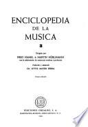 Enciclopedia de la musica: 10. Música extraeuropea. América Latina. 11. Técnicas nuevas de composición. 12. La vida musical contemporánea. 13. Músicología y literatura musical. 14. La electricidad y la música