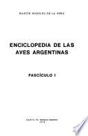 Enciclopedia de las aves argentinas