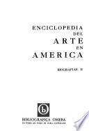 Enciclopedia del arte en América: Biografías