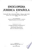 Enciclopedia jurídica española